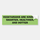 Zoek naar vegetariër bumperstickers Dieren