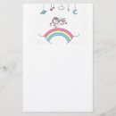 Zoek naar rainbow unicorn briefpapier Eenhoorn