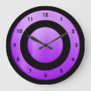 Zoek naar circle klokken Zwart