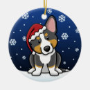 Zoek naar cardigan welsh corgi ornamenten Kerst