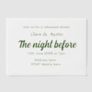 Zoek naar romantische avond uitnodigingen Repetitie diner