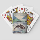 Zoek naar walvis speelkaarten Zee