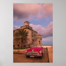 Zoek naar klassieke auto posters Cuba