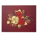 Zoek naar juweel notitieblokken Rood