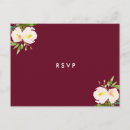 Zoek naar burgundy floral uitnodigingen Quinceanera