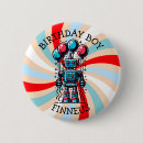 Zoek naar robots buttons Jongen