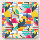 Zoek naar vogels onderzetters Exotisch