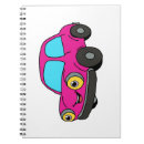 Zoek naar auto notitieboeken Schattig