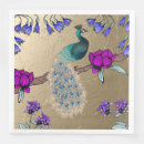 Zoek naar pauw servetten Bloemen