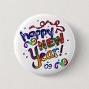 Zoek naar gelukkig nieuw jaar buttons Kerst
