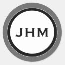 Zoek naar naam monogram stickers Stijlvol