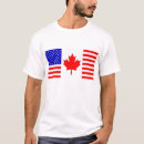 Zoek naar canada vlag tshirts America