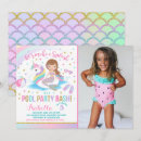 Zoek naar mermaid birthday party uitnodigingen Magisch