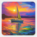 Zoek naar zeilboot stickers Zonsopgang