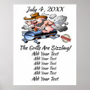 Zoek naar barbecue kunst 4th of july
