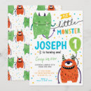 Zoek naar little monster uitnodigingen Ieder kind