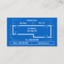 Zoek naar blueprints visitekaartjes Architect