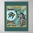 Zoek naar retro kat kunst Voor kattenliefhebber