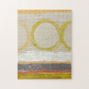 Zoek naar geometrisch puzzels Geel