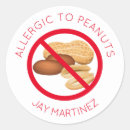 Zoek naar pinda allergie stickers Allergisch