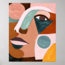 Zoek naar abstract face kunst Vrouw