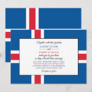 Zoek naar ijslander posters Ijslandse vlag