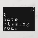 Zoek naar het missen van u briefkaarten Liefde