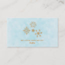 Zoek naar snowflake visitekaartjes Kerstmis