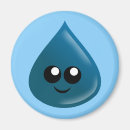 Zoek naar regendruppel magneten Water