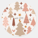 Zoek naar kerst ronde stickers Boho