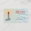 Zoek naar vintage art deco visitekaartjes Make up kunstenaar