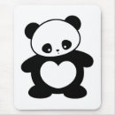 Zoek naar kawaii panda muismatten Manga