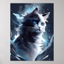 Zoek naar katten hemel posters Magisch