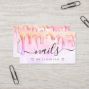 Zoek naar spijker salon visitekaartjes Elegant