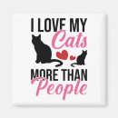 Zoek naar katten silhouet magneten Katje