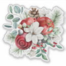 Zoek naar witte bloemen stickers Kerstmis