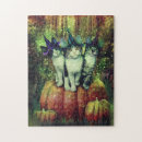 Zoek naar heksen puzzels Kat