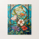 Zoek naar art nouveau puzzels Kleurrijk