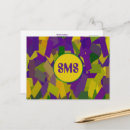 Zoek naar mardi gras briefkaarten Paars