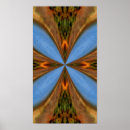 Zoek naar blauw en bruin posters Geometrisch