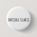 Zoek naar onzichtbare ziekte buttons Depressie