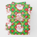 Zoek naar vintage sinterklaas cadeaupapier Santa
