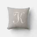 Zoek naar monogram k kussens Chic