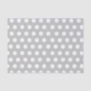 Zoek naar grijs tissue papier Polka