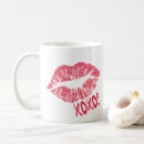 Zoek naar lippenstift kus mokken Liefde