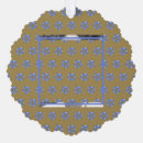 Zoek naar fractals ornamenten Blauw