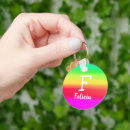 Zoek naar regenboog kleuren sleutelhangers Voor hem