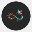 Zoek naar oneindig symbool stickers Acceptatie van autisme