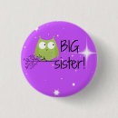 Zoek naar grote zusterknoop buttons Baby