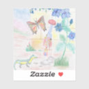 Zoek naar cartoon vlinders stickers Bloemen